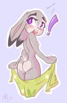  blush breasts butt disney embarrassed judy_hopps nipples nude pinup pose shocked shower small_breasts stick-shiply surprise towel wet zootopia 
