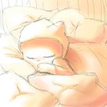  ambiguous_gender anthro bedding blanket cat cub feline lying mammal moki pillow sketch sleeping solo young 