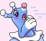  &lt;3 &lt;3_eyes blush brionne cute fangs invalid_tag mammal marine nintendo pinniped pok&eacute;mon saliva seal solo suggestive text tongue tongue_out unknown_artist video_games 