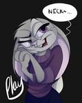  2016 anthro canine disney female fur judy_hopps lagomorph mammal rabbit xplaysx_(artist) zootopia 