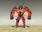  animated animated_gif buzzwole four_legs insect insect_wings muscular no_humans pokemon pokemon_(creature) pokemon_refresh pokemon_sm posing proboscis ultra_beast wings 