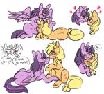  &lt;3 2016 applejack_(mlp) blonde_hair blush coolyiffer cunnilingus cutie_mark dialogue duo english_text feathered_wings feathers female female/female feral feral_on_feral friendship_is_magic fur green_eyes hair hooves horn low_res lying multicolored_hair my_little_pony on_side open_mouth oral orange_fur pink_hair ponytail purple_eyes purple_feathers purple_fur purple_hair pussy pussy_juice sex simple_background sketch smile speech_bubble spread_legs spread_wings spreading text tongue tongue_out twilight_sparkle_(mlp) two_tone_hair underhoof vaginal white_background wings 