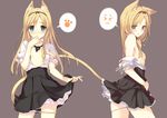  aliasing animal_ears blonde_hair catgirl long_hair tatami_to_hinoki 