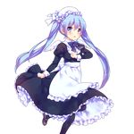  :o angel_wings apron asuna_healia bangs black_dress black_legwear blue_bow blue_eyes blue_hair blue_neckwear blush bow bowtie breasts brown_footwear buttons clenched_hands cross cross_hair_ornament dress ech embarrassed eyebrows_visible_through_hair frilled_apron frilled_hat frills from_side hair_between_eyes hair_bow hair_ornament hat juliet_sleeves leg_lift leg_up long_hair long_sleeves looking_at_viewer maid maid_apron mary_janes medium_breasts mini_wings mob_cap official_art pantyhose parted_lips puffy_sleeves raised_eyebrows shiny shiny_hair shoes sleeve_cuffs solo standing standing_on_one_leg straight_hair transparent_background turtleneck twintails uchi_no_hime-sama_ga_ichiban_kawaii very_long_hair waist_apron white_apron white_bow white_hat white_wings wings 