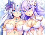  2girls cropped hyperdimension_neptunia tagme 