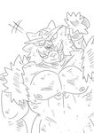  censored feline incineroar jaguar(artist) mammal nintendo pok&eacute;mon tiger video_games 