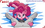  2016 animal_genitalia animal_penis animated balls blue_eyes cutie_mark duo earth_pony equine equine_penis erection faceless_male fellatio female feral friendship_is_magic hair horse looking_at_viewer lying male male/female mammal my_little_pony on_side oral penis pink_hair pinkie_pie_(mlp) pony recording sex simple_background spread_legs spreading tongue whateverbender 