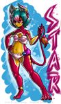  anthro clothed clothing dokiestudioz feline female looking_at_viewer mammal smile solo standing wide_hips 