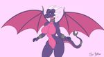  anthro big_breasts breasts cynder dragon female horn invalid_tag nude pussy reptile scalie slim solo spyro spyro_the_dragon video_games wings yiffler 