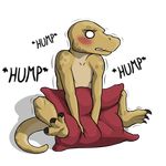  alpha_channel anthro bald barefoot blush claws english_text lizard male nightcrauzer nude penetration petresko pillow reptile scalie sex sharp_claws simple_background sitting solo spread_legs spreading text transparent_background 