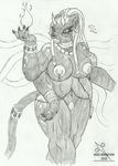  bush coeurl demon displacer_beast feline female gryfffalconheart mammal mike_argentum multi_limb muscular muscular_female panther rosa_rosamund_(mike_argentum) tentacles 