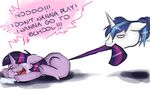 2016 buttersprinkle crying dialogue dragging english_text equine female friendship_is_magic horn invalid_tag mammal my_little_pony shining_armor_(mlp) tail_pull tears text twilight_sparkle_(mlp) unicorn 