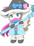  artist_request blue_eyes cat cat_busters character_request furry hat 