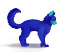  alpha_channel ambiguous_gender blue_fur feline feral fur happy-cat mammal simple_background solo standing transparent_background 