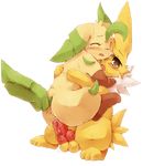  amber_eyes anus balls black_nose blush censored cum cum_in_pussy cum_inside cute eeveelution eyes_closed female fur hug jolteon knot leafeon nintendo open_mouth penetration penis pok&eacute;mon pussy sex tan_fur tongue vaginal vaginal_penetration video_games wahitouppe yellow_fur 