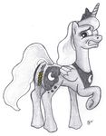  anatomically_correct animal_genitalia animal_pussy chastity_piercing dombrus equine feathered_wings feathers female feral friendship_is_magic horse mammal my_little_pony piercing pony princess_luna_(mlp) pussy pussy_juice wings 