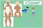 anthro areola breasts cervine deer female looking_at_viewer mammal model_sheet nipples nude prinisdead pussy smile solo 