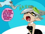  ... callie cephalopod clothing female female_pred gloves hair half-closed_eyes imminent_vore male marie marine mouth_shot nintendo nude open_mouth oral_vore piercing shyguy9 sparkles splatoon squid sweat tongue video_games vore white_hair yellow_eyes 