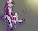  animal_genitalia anthro arm_support ballbusting balls black_nose canine claws cock_and_ball_torture fur lycanroc male mammal midnight_lycanroc multicolored_fur nintendo nude open_mouth ouch pain pok&eacute;ball pok&eacute;mon semi-anthro sheath simple_background sitting solo spread_legs spreading surprise toe_claws two_tone_fur video_games yiffy1234 