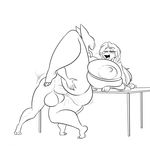  anthro balls big_balls big_breasts breasts duo female huge_balls huge_breasts hyper hyper_balls hyper_breasts kaboozle male male/female mammal mink mustelid nintendo obese overweight penetration pok&eacute;mon sableye sex smile tongue tongue_out vaginal vaginal_penetration video_games 
