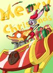  2016 canine carrot christmas disney food fox holidays judy_hopps lagomorph mammal nick_wilde punkydreamer rabbit vegetable zootopia 