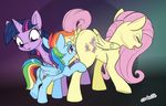  2016 aged_down anatomically_correct anatomically_correct_pussy animal_genitalia animal_pussy caboni32 colored cub cutie_mark dock edit equine equine_pussy eyes_closed female female/female feral feral_on_feral fluttershy_(mlp) friendship_is_magic group hair half-closed_eyes horn licking long_hair mammal multicolored_hair my_little_pony open_mouth oral pegasus pink_hair pussy rainbow_dash_(mlp) rainbow_hair sex simple_background size_difference tongue tongue_out twilight_sparkle_(mlp) underhoof unicorn white_background wide_eyed wings young 