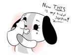  animate_inanimate blush canine dialogue josephtl_(artist) mammal nintendo_switch penis simple_background switch_dog text video_games 