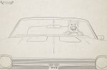  2018 anthro canine car dog driving grey_background greyscale grin looking_at_viewer male mammal monochrome simple_background smile solo sprucethedeer teeth traditional_media_(artwork) vehicle vincent_(hurst) 