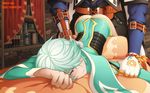  all_fours anal animated bed mikleo_(tales) penis sorey_(tales) tales_of_zestiria yaoi 