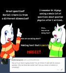  4th_wall_breaking asriel canine fox invalid_tag mammal striped_shirts toby undertale video_games white_crest 
