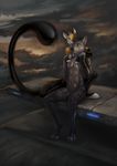  alyx canine cat clothing feline female invalid_tag latex_(artist) male mammal rubber suit wolf 
