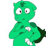  2016 anthro bulbasaur claws crying female ivysaurite nintendo pok&eacute;mon sad simple_background solo tears video_games white_background 