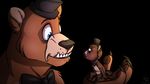  2016 animatronic anthro bear bow_tie five_nights_at_freddy&#039;s five_nights_at_freddy&#039;s_4 freddy_(fnaf) machine mammal namygaga robot simple_background video_games 