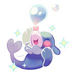  blue_body blush bubble cute fluffysheeps mammal marine nintendo pinniped pok&eacute;mon popplio seal smile solo video_games 