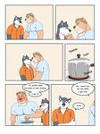  anthro bear biceps canine comic dog facial_hair fur husky male mammal rain-yatsu rainier rick_(rain-yatsu) seattle_fur 