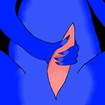  2016 4_fingers anthro black_background blue_skin claws erection male masturbation nude penis presenting presenting_penis reptile scalie simple_background solo spread_legs spreading tapering_penis warizard_(artist) 