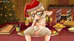  alcohol anthro bell beverage breasts brown_eyes caprine carrot christmas dawn_bellwether disney english_text eyelashes female fireplace food glass hat holidays mammal mistletoe nipples plant plate pubes pussy santa_hat sheep smile solo text tree vegetable wastedtimeee wine wool zootopia 