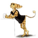  bottomless clothed clothing partially_clothed raised_tail ratchet ratchet_and_clank seductive ssaoirsse video_games 