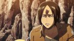  2girls animated animated_gif blonde_hair blue_eyes brown_hair christa_renz headbutt long_hair multiple_girls shingeki_no_kyojin short_hair ymir_(shingeki_no_kyojin) 