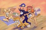  @_@ beach breasts canine cream_the_rabbit female fox klonoa klonoa_(series) lolo male mammal miles_prower penis sambot seaside sega sonic_(series) sonic_team straight tails violence 