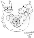  cat catdog dog furrytoongirl tagme 