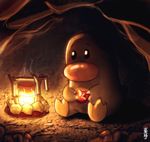  cave cute diglett fire gem nintendo pok&eacute;mon rock ruby_(disambiguation) video_games yiyang1989 