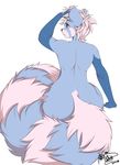  anthro captainchaos fur hair male mammal nude red_panda sitting slightly_chubby solo wide_hips 