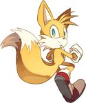  2016 anthro baitong9194 canine clothing fox fur gloves male mammal miles_prower sonic_(series) 