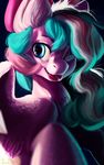  blue_eyes blue_hair equine fan_character feathered_wings feathers female feral fur hair mammal my_little_pony obpony pegasus pink_feathers pink_fur solo wings 