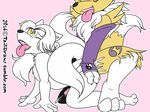  all_fours anal anal_penetration artamis_snowpaw canine crouching cum cum_in_ass cum_inside cum_while_penetrated cumshot digimon doggystyle duo ejaculation erection eyes_closed faceless_male flat_colors fox from_behind_position hand-free hands-free looking_pleasured male male/male mammal mrpandragon nude open_mouth orgasm penetration penis renamon sex side_view tongue tongue_out tumblr url 