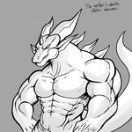  2016 anthro big_muscles big_penis darkdorito draconer dragon huge_muscles ideko male muscular muscular_male newdraconergraffiti pecs penis solo 