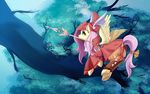  2016 absurd_res clothed clothing cosplay dock equine eyelashes feathered_wings feathers female feral final_fantasy final_fantasy_ix fluttershy_(mlp) freya_crescent friendship_is_magic guinefurrie hair hi_res hooves long_hair mammal my_little_pony pegasus pink_hair solo square_enix staff teal_eyes video_games wings yellow_feathers 