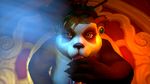  3d_(artwork) anthro bear digital_media_(artwork) fellatio female fur hair looking_at_viewer mammal nordvarg1 oral panda pandaren penis sex video_games warcraft 