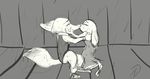  2016 anthro canine disney female fox judy_hopps kissing lagomorph male mammal nick_wilde rabbit raining trashasaurusrex zootopia 